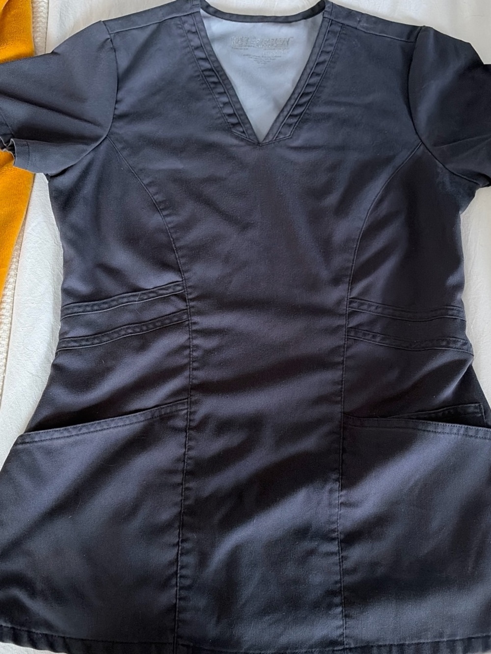 Grey’s Anatomy Classic gray  V-Neck Medical Scrub Top